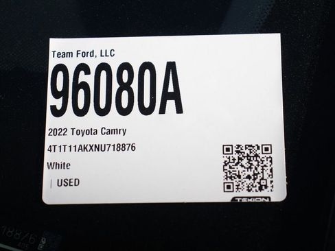 Used 2022 Toyota Camry SE w/ Convenience Package image 31