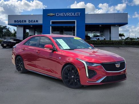 Used 2021 Cadillac CT4 Sport w/ Technology Package RWD image 1