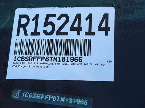 New 2026 RAM 1500 Big Horn image 28