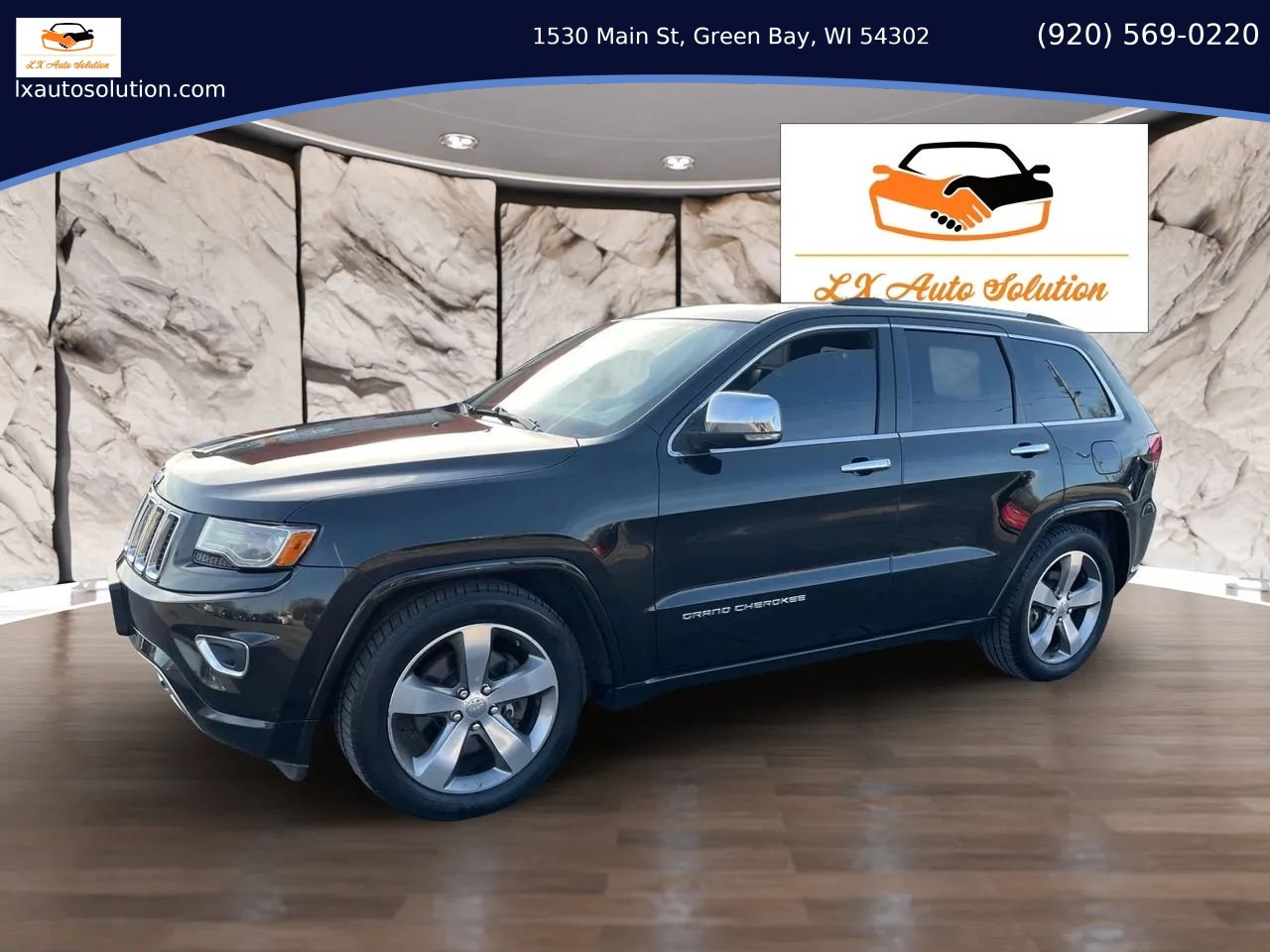 Used 2014 Jeep Grand Cherokee Overland w/ Advanced Technology Group AWD/4WD image 8