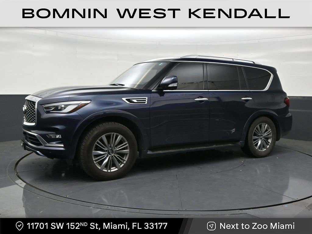 Used 2022 INFINITI QX80 Luxe RWD image 1