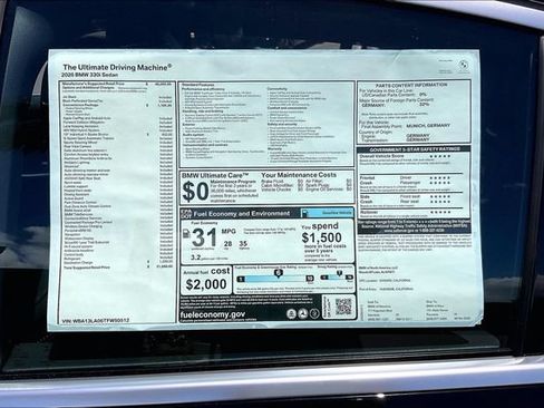 New 2026 BMW 330i Sedan w/ Convenience Package RWD image 13