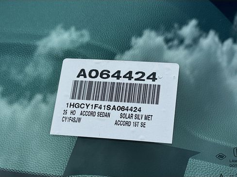 New 2025 Honda Accord SE image 26