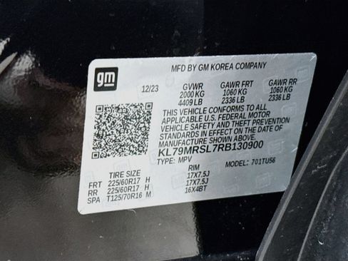 Used 2024 Chevrolet TrailBlazer LT w/ Convenience Package AWD/4WD image 34