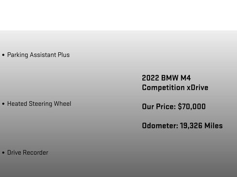Used 2022 BMW M4 xDrive Competition w/ Executive Package AWD/4WD image 24