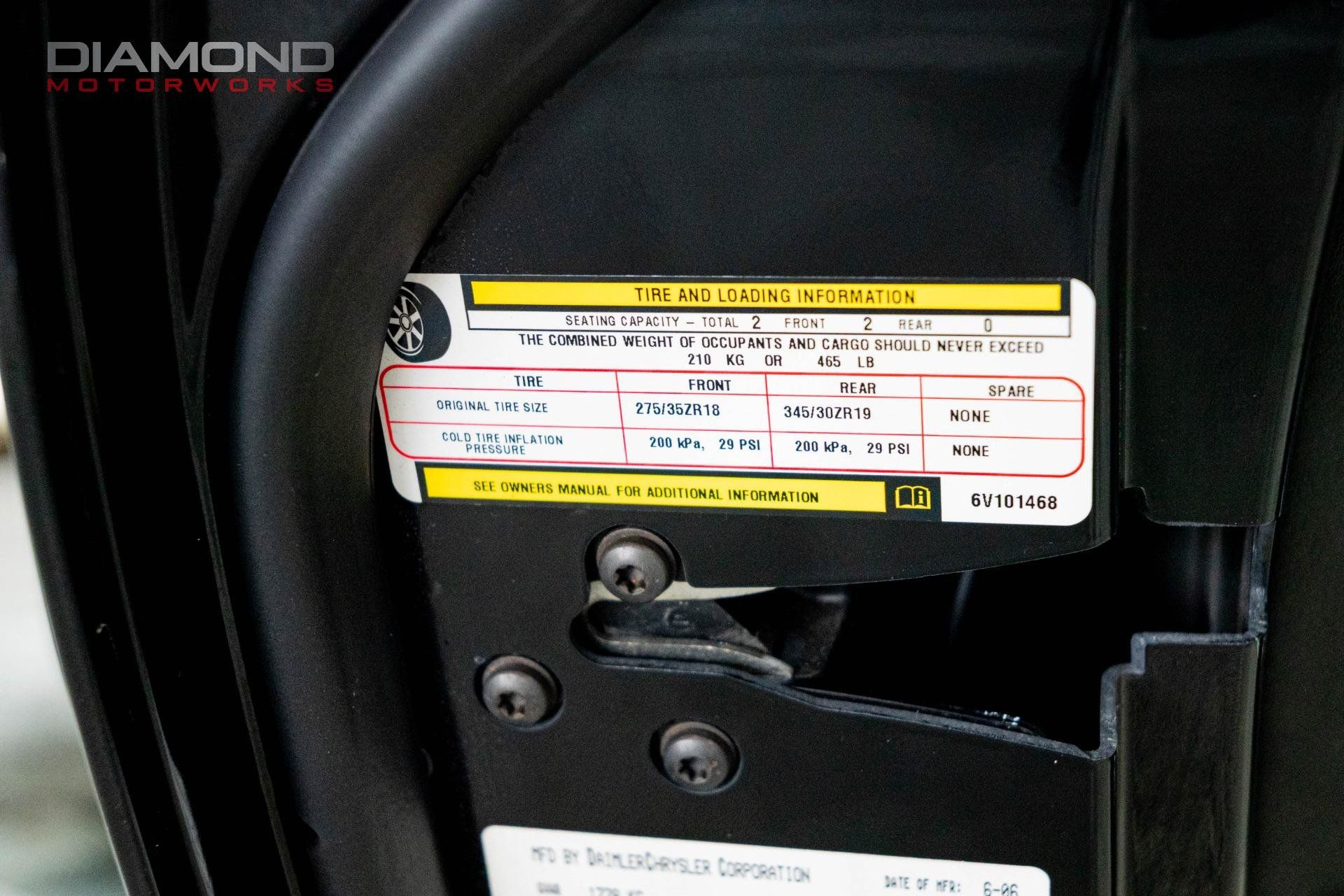 Used 2006 Dodge Viper SRT-10 RWD image 70