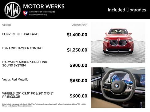 New 2026 BMW X3 xDrive30 w/ Convenience Package AWD/4WD image 4