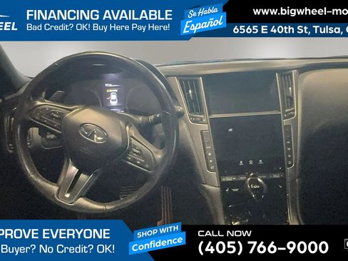 Used 2018 INFINITI Q50 Red Sport 400 w/ Cargo Package (L95) AWD/4WD image 8