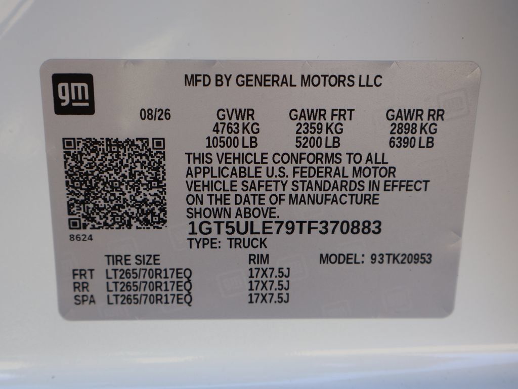 New 2026 GMC Sierra 2500 Pro w/ 1SA Pro Safety Plus Package AWD/4WD image 30