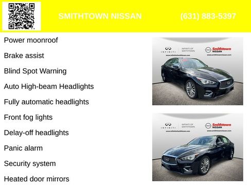 Used 2023 INFINITI Q50 Luxe w/ Cargo Package AWD/4WD image 6