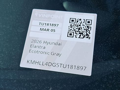 New 2026 Hyundai Elantra SE FWD image 25