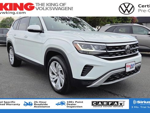 Certified 2023 Volkswagen Atlas SE w/ Panoramic Sunroof Package AWD/4WD image 1