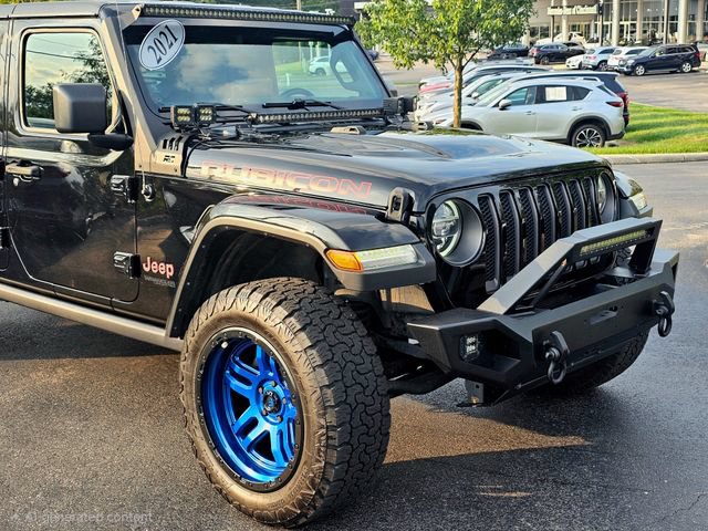 Used 2021 Jeep Wrangler Unlimited Rubicon AWD/4WD image 2