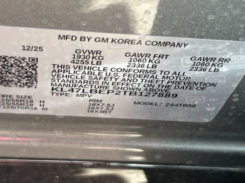 Used 2026 Buick Envista Sport Touring w/ Advanced Safety Package FWD image 13