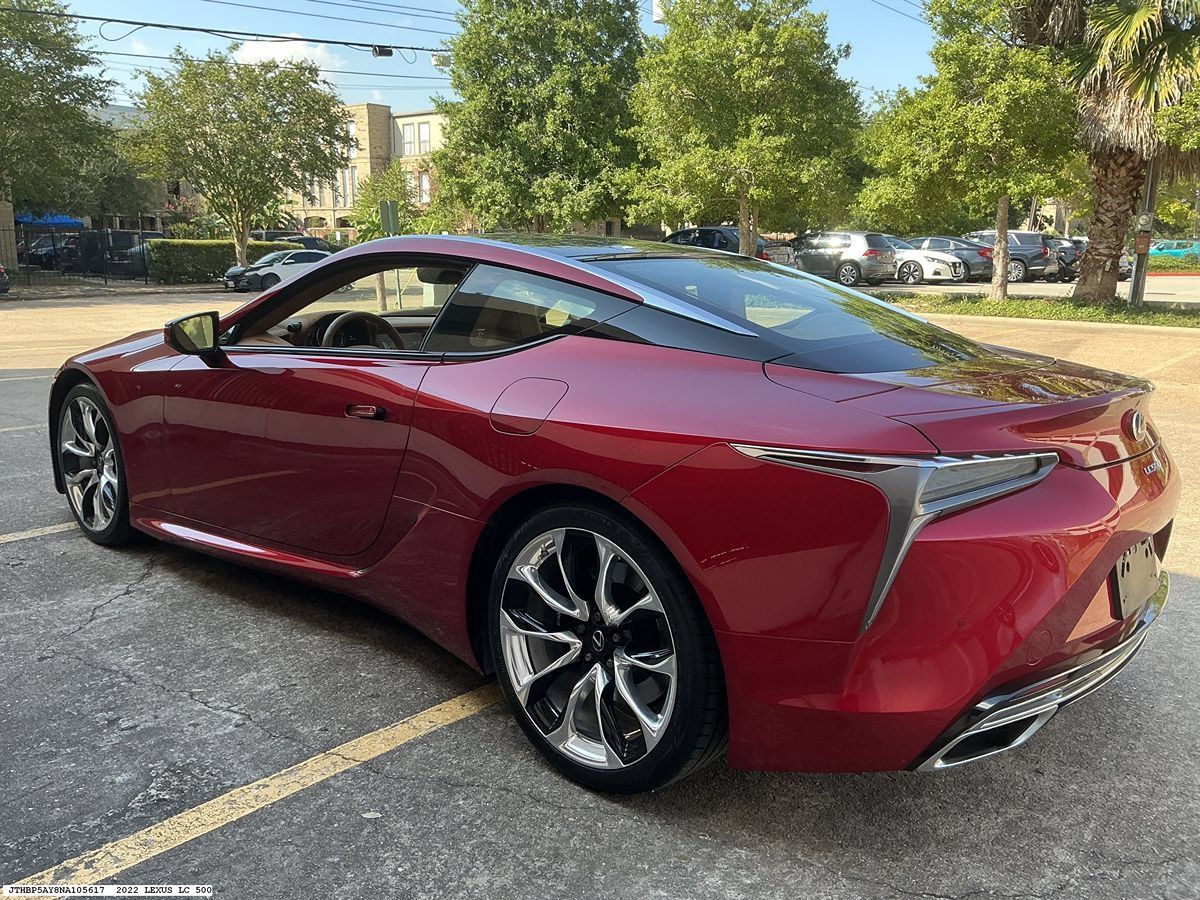 Used 2022 Lexus LC 500 Coupe w/ Dynamic Handling Package RWD image 5