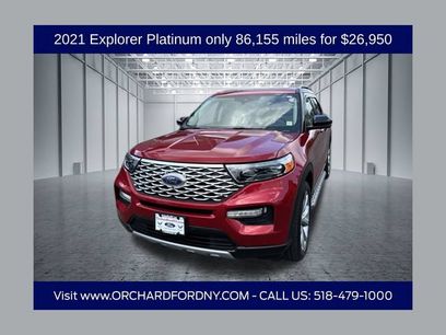 Certified 2021 Ford Explorer Platinum w/ Equipment Group 601A