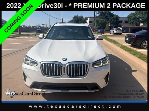 Used 2022 BMW X3 sDrive30i w/ Premium Package 2 RWD image 5
