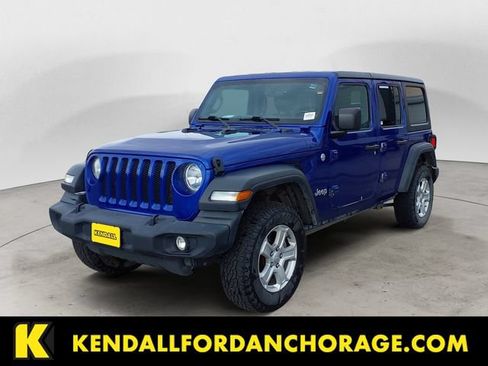 Used 2020 Jeep Wrangler Unlimited Sport S AWD/4WD image 1