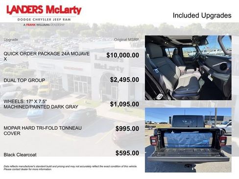 New 2025 Jeep Gladiator Mojave image 4