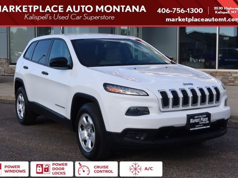 Used 2017 Jeep Cherokee Sport image 1