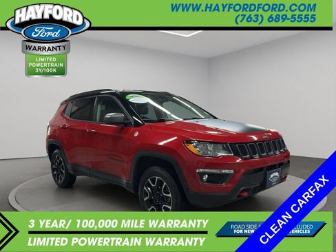 Used 2021 Jeep Compass Trailhawk AWD/4WD image 7