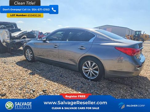 Used 2015 INFINITI Q50 Premium w/ Navigation Package AWD/4WD image 3