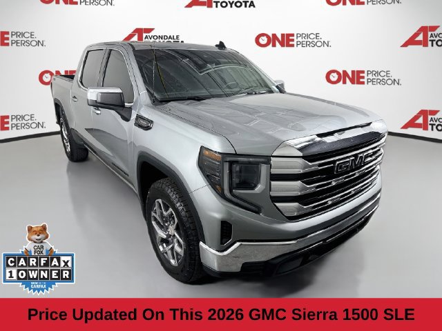 Used 2026 GMC Sierra 1500 SLE w/ LPO, Black Badging Package AWD/4WD image 1