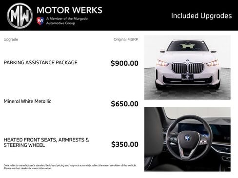 Used 2024 BMW X5 xDrive50e w/ Parking Assistance Package AWD/4WD image 4