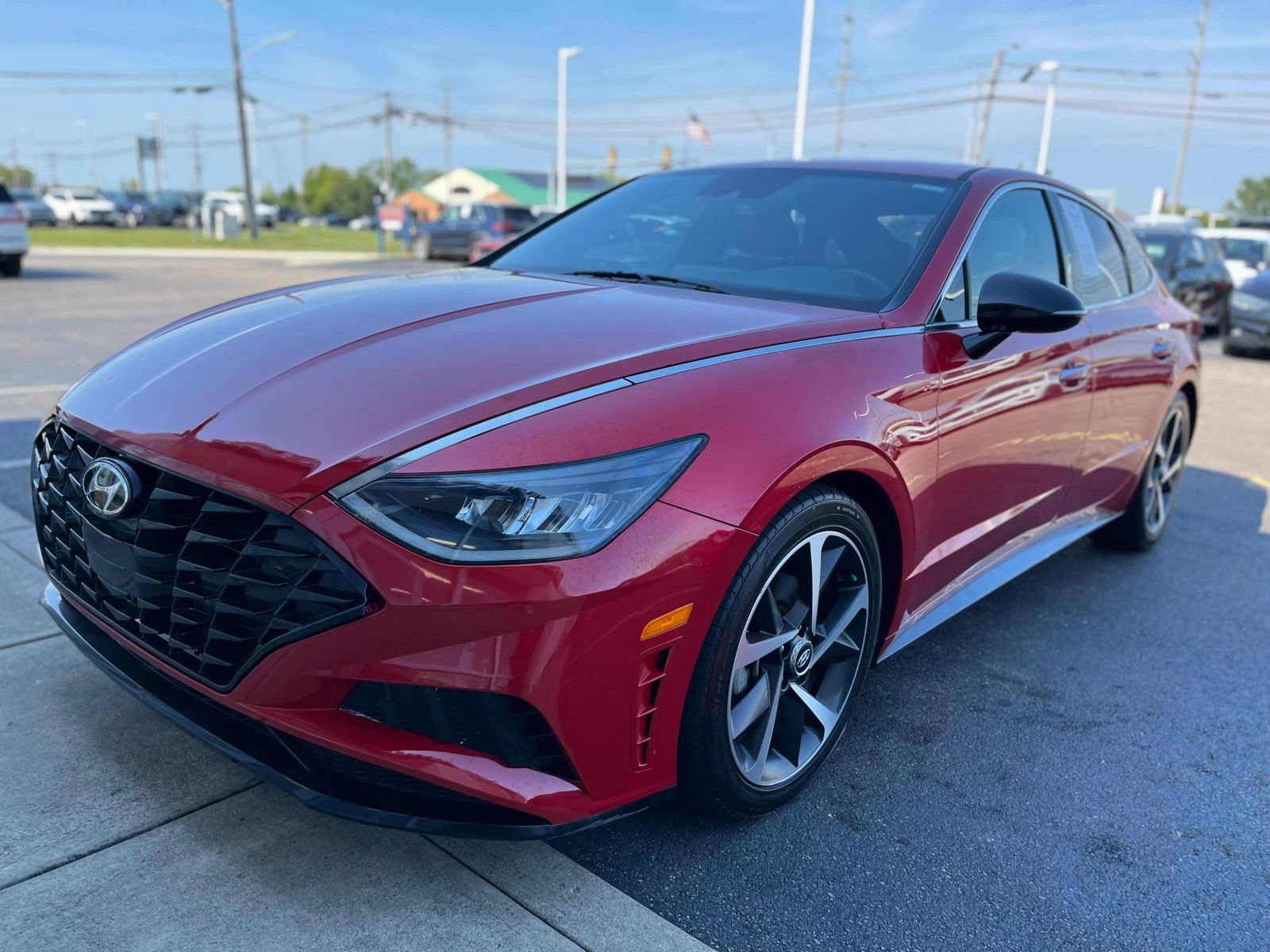 Used 2021 Hyundai Sonata SEL Plus w/ Preferred Accessory Package FWD image 2