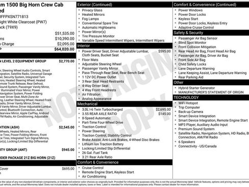 Used 2025 RAM 1500 Big Horn AWD/4WD image 16