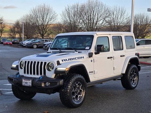 Used 2023 Jeep Wrangler Unlimited Rubicon 4xe w/ Safety Group image 8