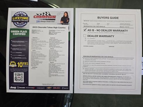 Certified 2023 Chevrolet Tahoe High Country AWD/4WD image 36