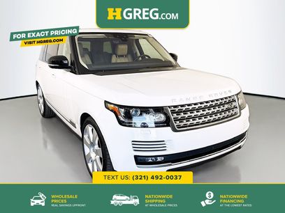 Used 2017 Land Rover Range Rover Long Wheelbase Supercharged