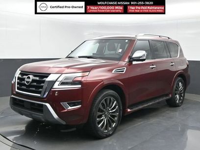 Certified 2024 Nissan Armada Platinum w/ Captain's Chairs Package