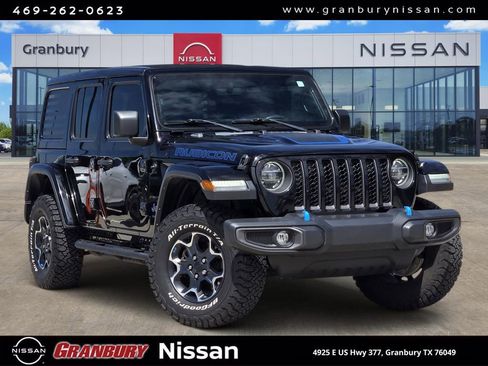 Used 2022 Jeep Wrangler Unlimited Rubicon 4xe w/ Cold Weather Group AWD/4WD image 1