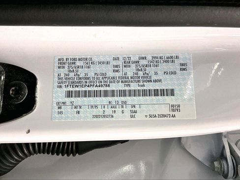 Certified 2023 Ford F150 XLT w/ Equipment Group 302A High image 32