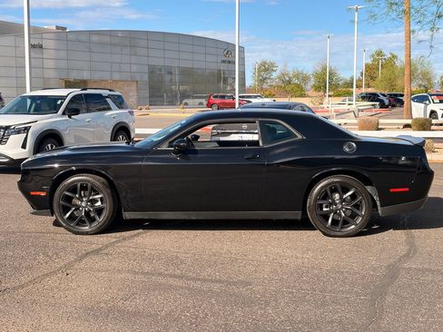 Used 2022 Dodge Challenger SXT w/ Blacktop Package RWD image 3