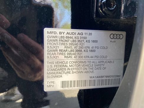 Used 2021 Audi SQ7 Premium Plus w/ Executive Package AWD/4WD image 19