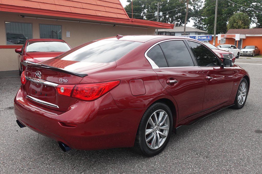 Used 2016 INFINITI Q50 3.0t Premium w/ 3.0T Premium Plus Package RWD image 5
