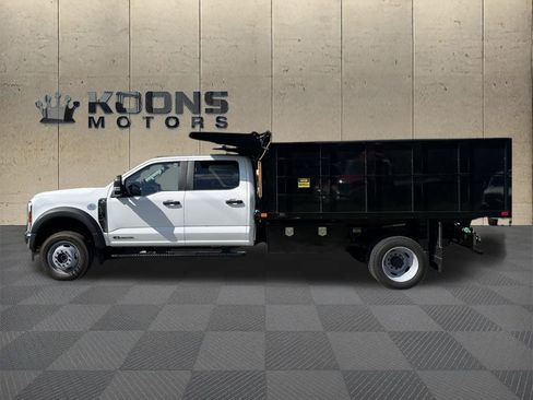 New 2025 Ford F550 PJs Landscape Dump Body with U image 4