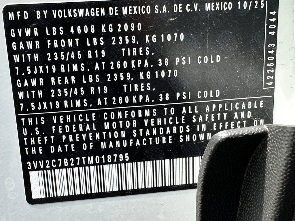New 2026 Volkswagen Taos SE AWD/4WD image 40