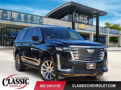Used 2023 Cadillac Escalade Premium Luxury Platinum w/ Heavy-Duty Trailer Package AWD/4WD image 1