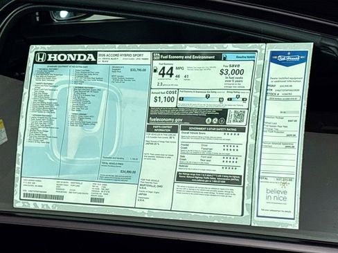 New 2026 Honda Accord Sport image 24