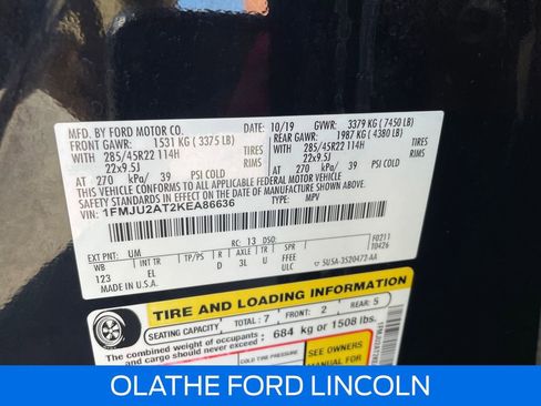 Used 2019 Ford Expedition Limited w/ Special Edition Package image 29