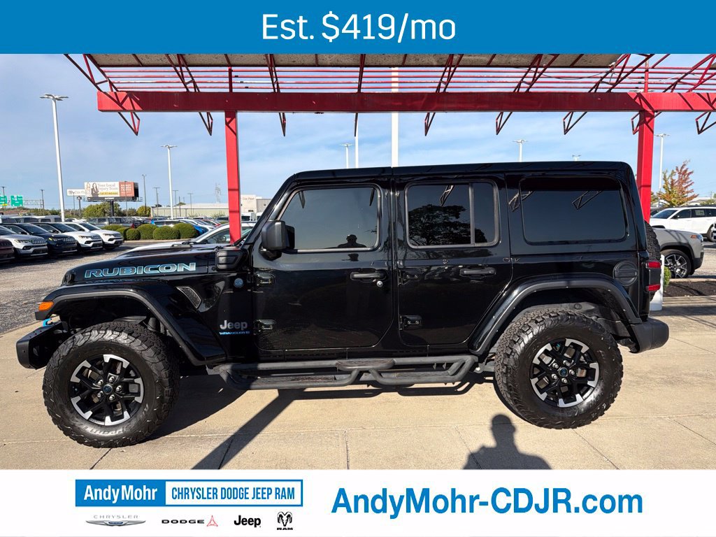 Used 2024 Jeep Wrangler Unlimited Rubicon 4xe AWD/4WD image 4