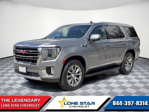 Used 2022 GMC Yukon SLT w/ SLT Premium Package RWD image 1
