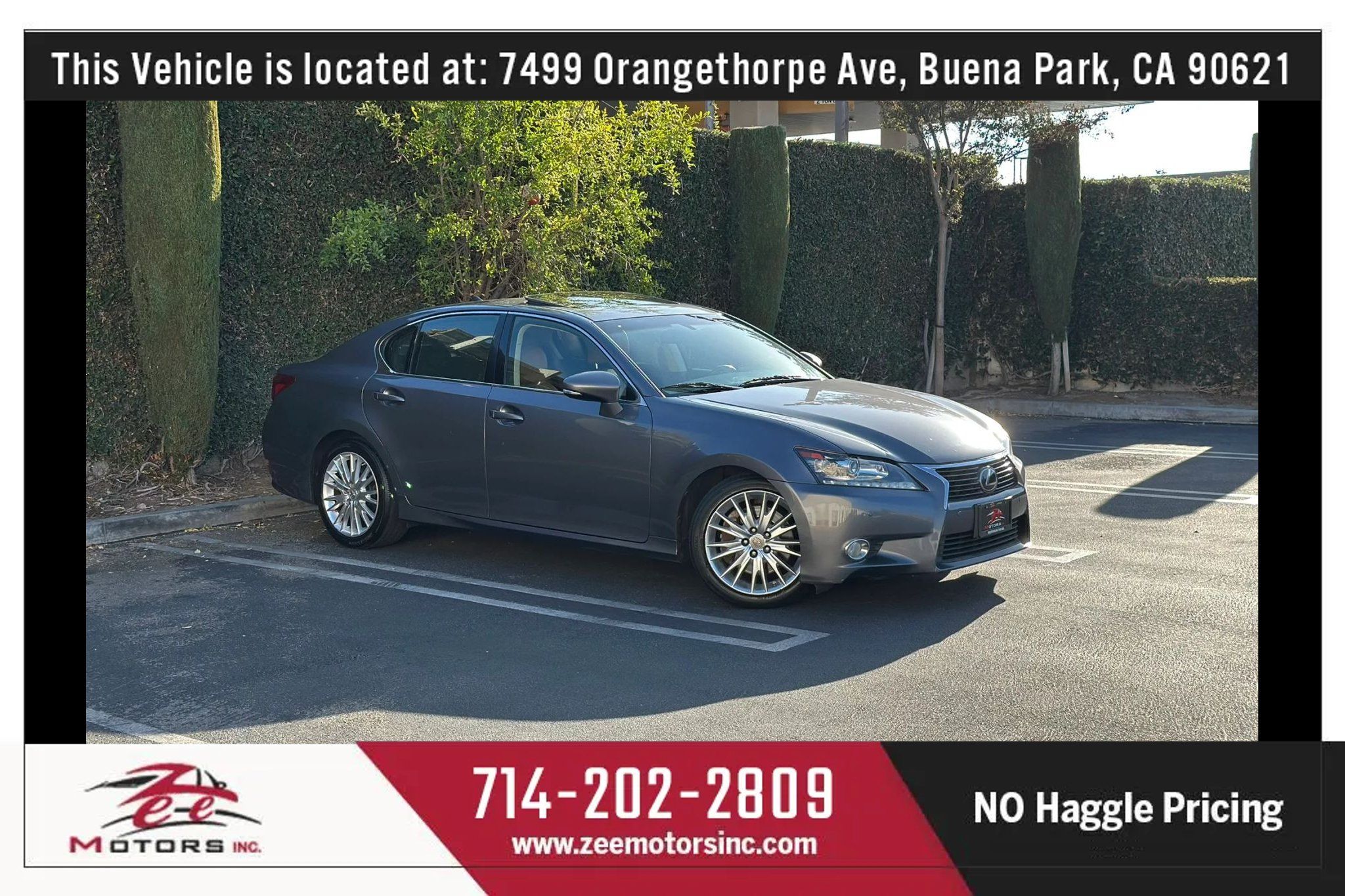 Used 2013 Lexus GS 350 w/ Luxury Pkg RWD image 2