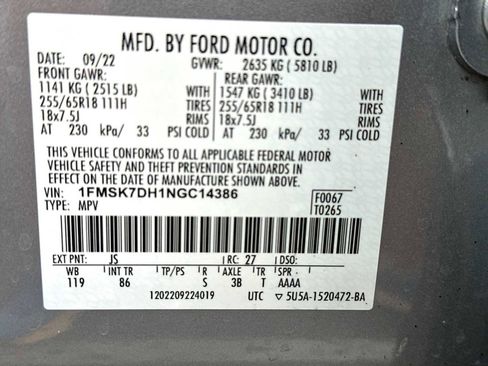 Used 2022 Ford Explorer XLT image 22