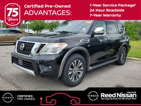Used 2018 Nissan Armada SL w/ Premium Package RWD image 1