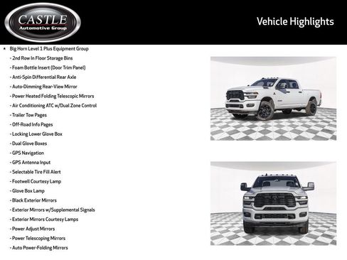New 2025 RAM 2500 Big Horn image 3